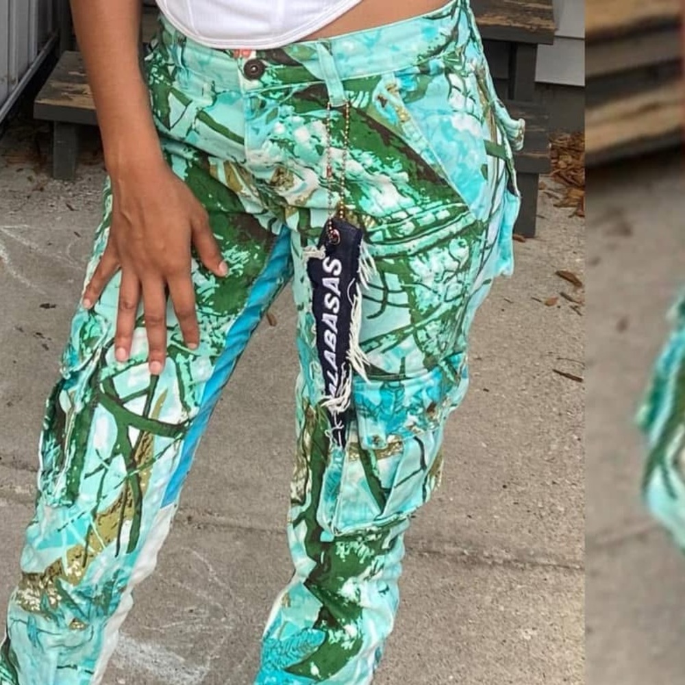 Valabasas pants teal tree
